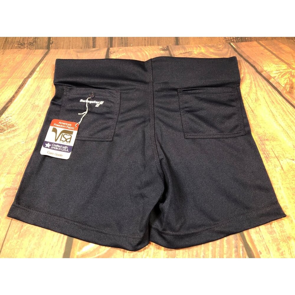 NWT Vintage Swingster Coaches Shorts Blue Made in USA Mens XL (2c84)